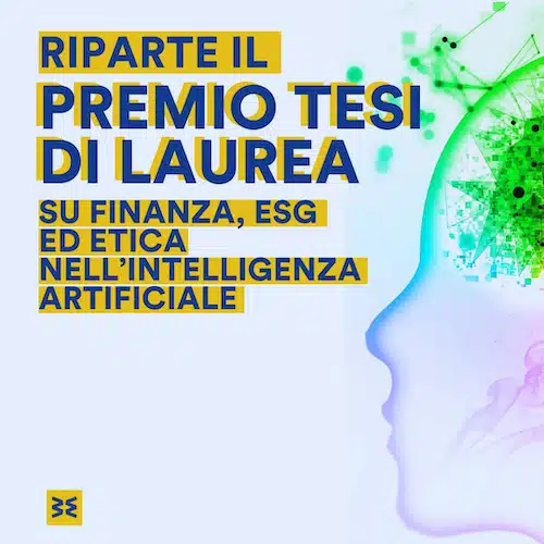 Visual premio tesi di laurea, su finanza e intelligenza artificiale
