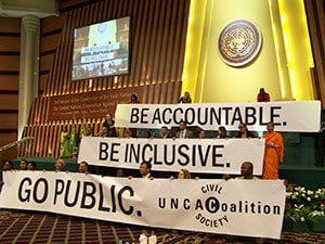 UNCAC COALITION, la Fondazione firma l’appello