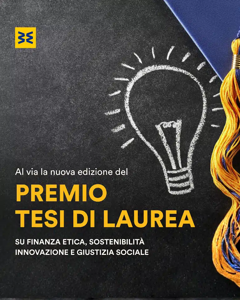 nuova edizione premio di laurea antonio genovesi su finanza etica, sostenibilità innovazione e giustizia sociale