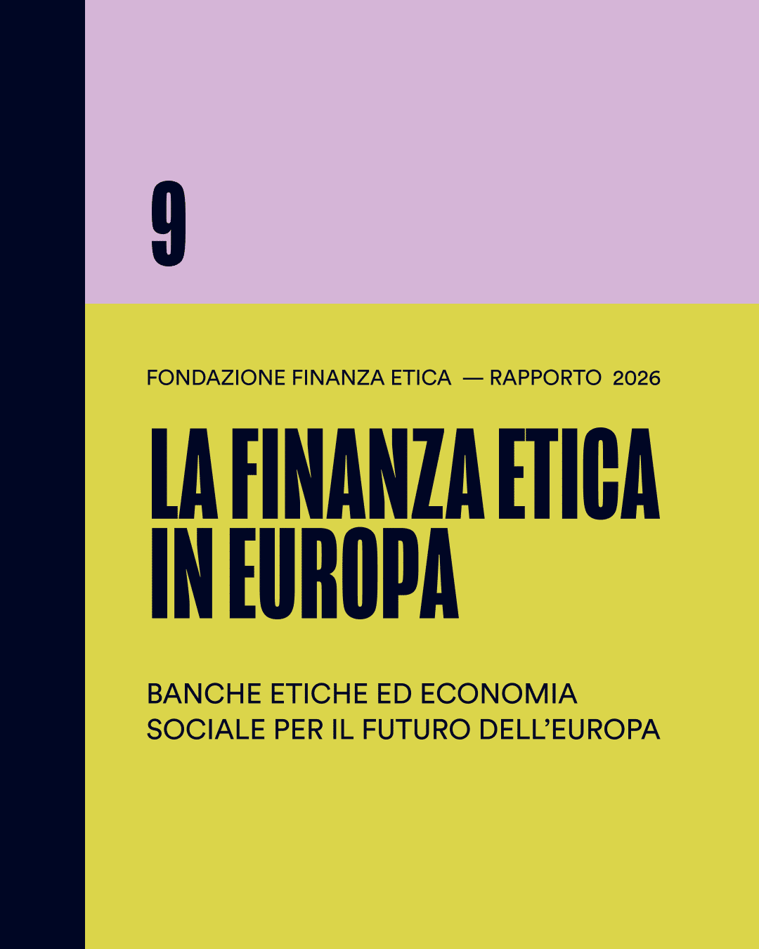 Nono rapporto sulla finanza etica e sostenibile in Europa